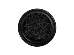Decoración De Uñas Con Hilo De Seda Para Manicura Artística Fashion (negro)