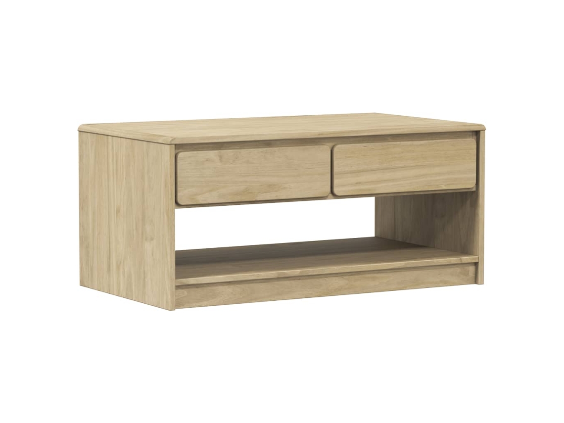 Coffee Table, Coffee Tables Vidaxl Marrom Madeira De Pinho