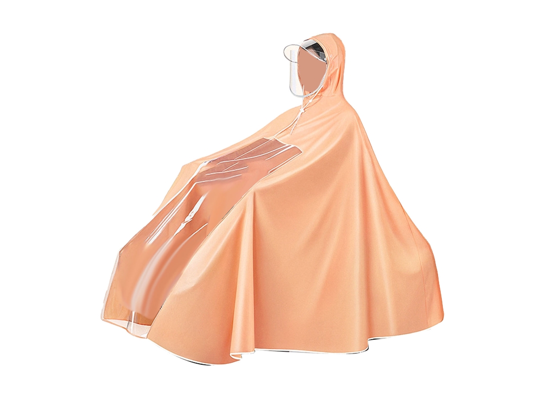 Capa Business de Chuva para Bicicleta Elétrica Reutilizável PVC 3XL