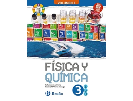 Livro Física Y Química 3 Eso 3 Volúmenes Proyecto 5 Etapas Da Editorial Bruño De Rafael Jiménez Prieto E Pastora Mª Torres Verdugo (espanhol)