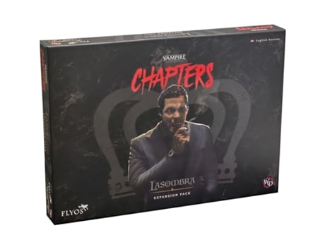 Jogo de Tabuleiro FLYOS GAMES Vampire: The Masquerade — Chapters: Lasombra En (Idade Mínima Recomendada: 18 Anos)
