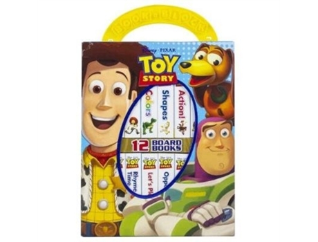 Livro toy story my first library de p i kids (inglês)