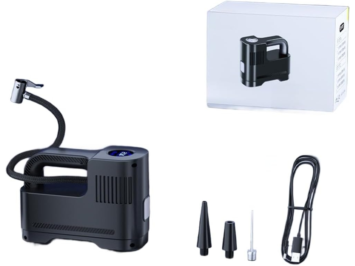 Compressor De Ar Para Carro 12v Com Visor Digital (e)