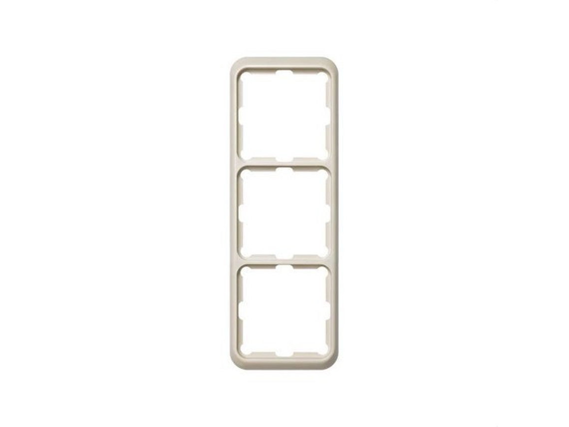 Moldura para 3 Elementos Marfim SIMON 75
