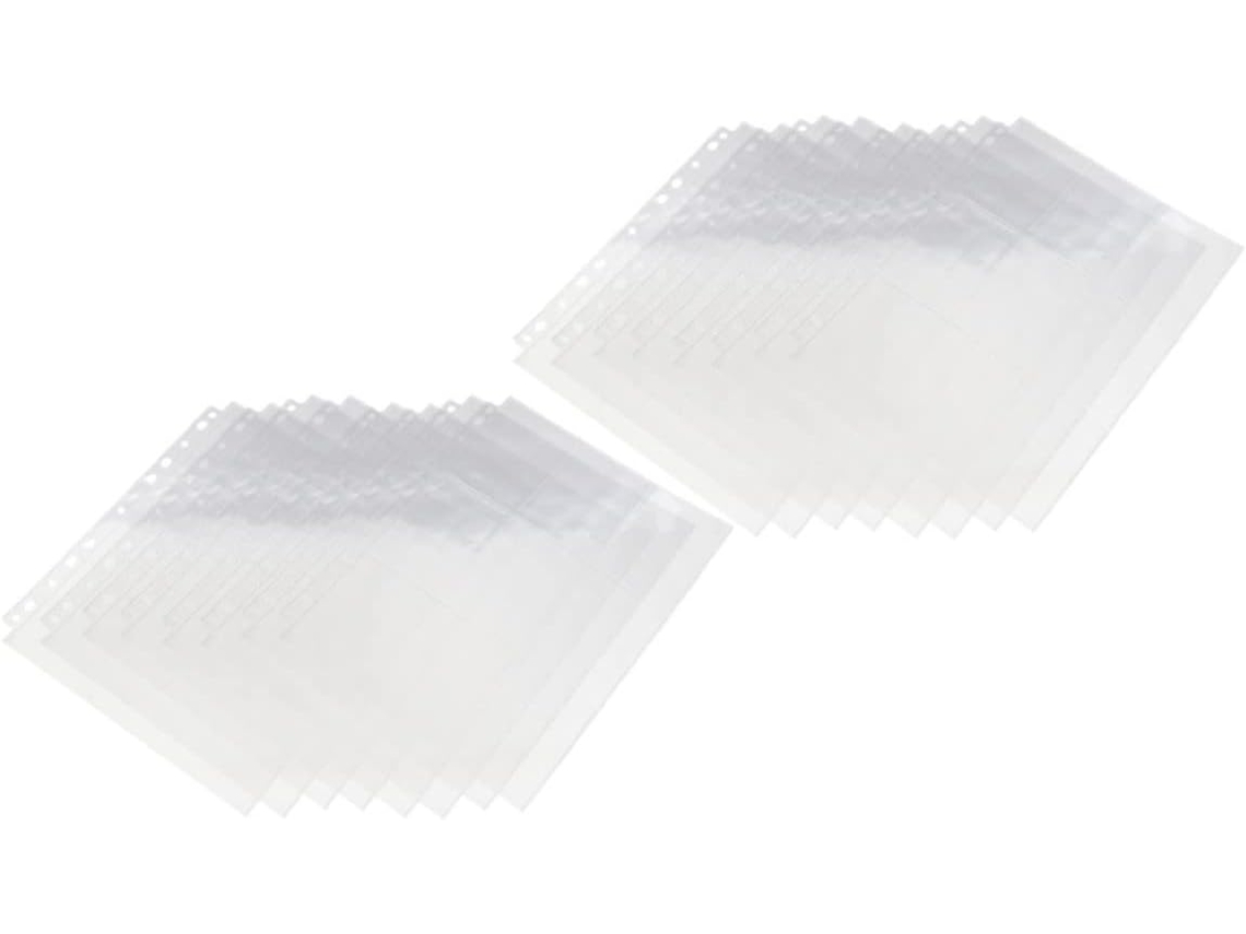 50 Pochettes Foto Em Plástico Para Classeur À 11 Anneaux - Proteção E Organização De Cartes De Coleção - Lote