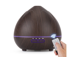 Humidificador Difusor de Aroma VANJL Difusor de Óleo Essencial Ultrassónico Led Controle Remoto