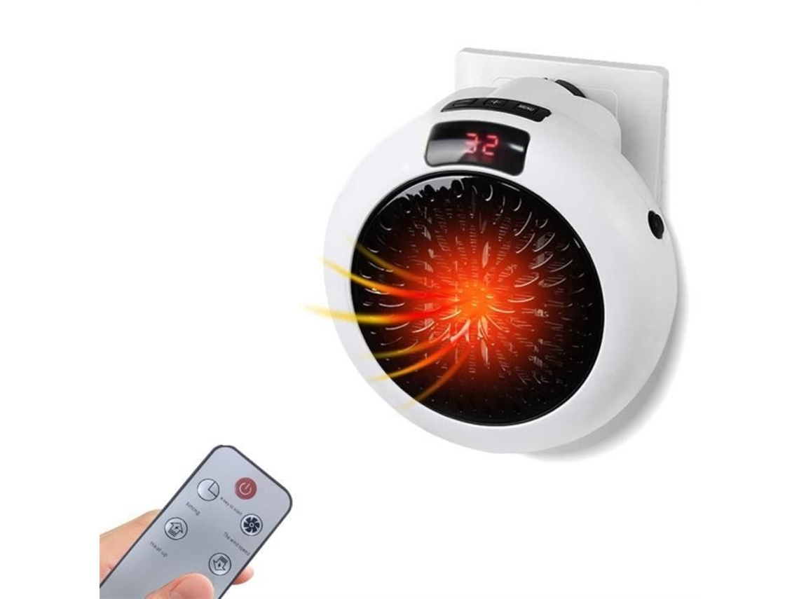 Cor Branca Portátil Elétrico Aquecedor Mini Montado na Parede Escritório Casa Aquecimento de Ar Vento AIHONTAI