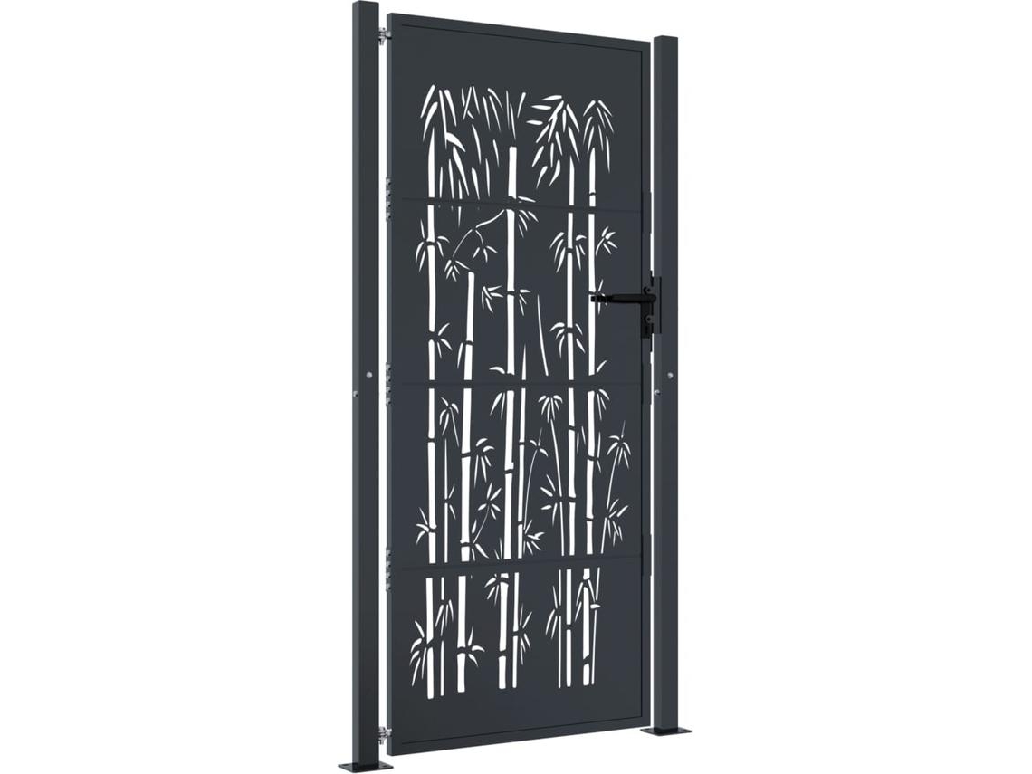 Garden Gate, Garden Gates Vidaxl Antracite Aço (100 X 175 Cm)