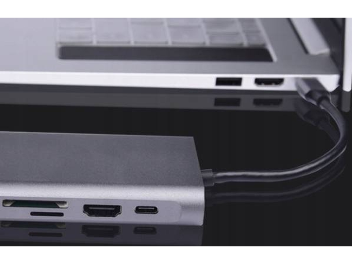 Hub HSLA Converter VGA / HDMI / PD (USB-C - 3 portas) | Worten.pt