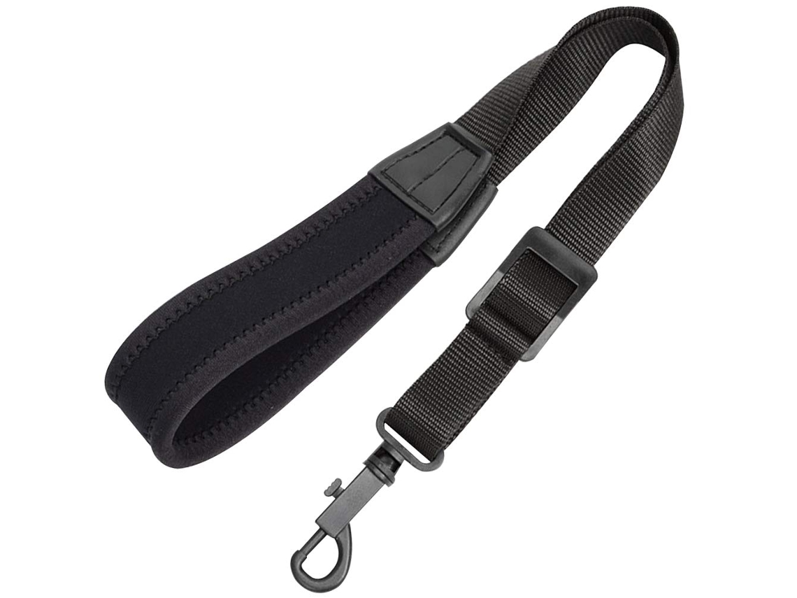 Correia para Saxofone, Alça de Pescoço Ajustável para Saxofone AQUAFORGE (preta)