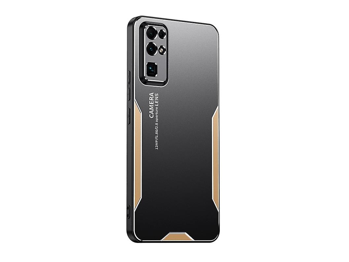 Capa Híbrida De Tpu E Metal Para Celular Honor 30