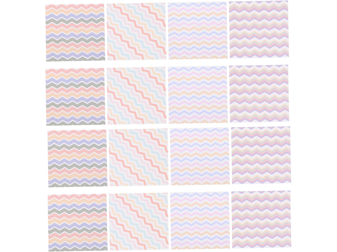 Conjunto de 32 blocos de notas adesivas decorativas, papel para cartas, marcador de texto, fita e mini blocos de notas.