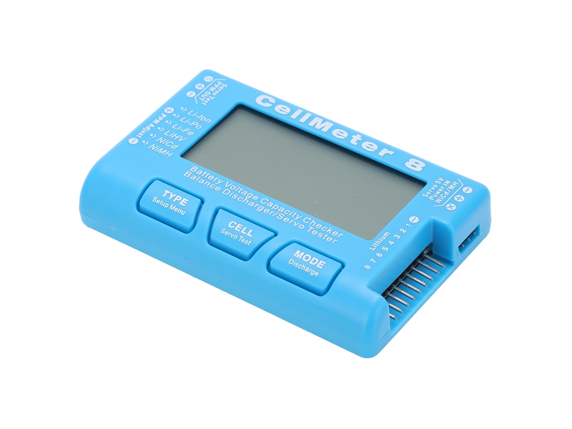 Verificador De Capacidade De Bateria Testador De Servo