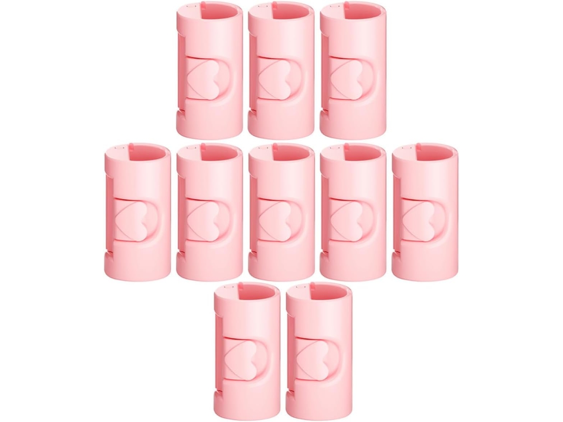 Hemobllo Conjunto De 10-prendedores Lençol Em Abs Para Fixar Edredons E Colchas, Design Compacto E Estável, Ideal Como