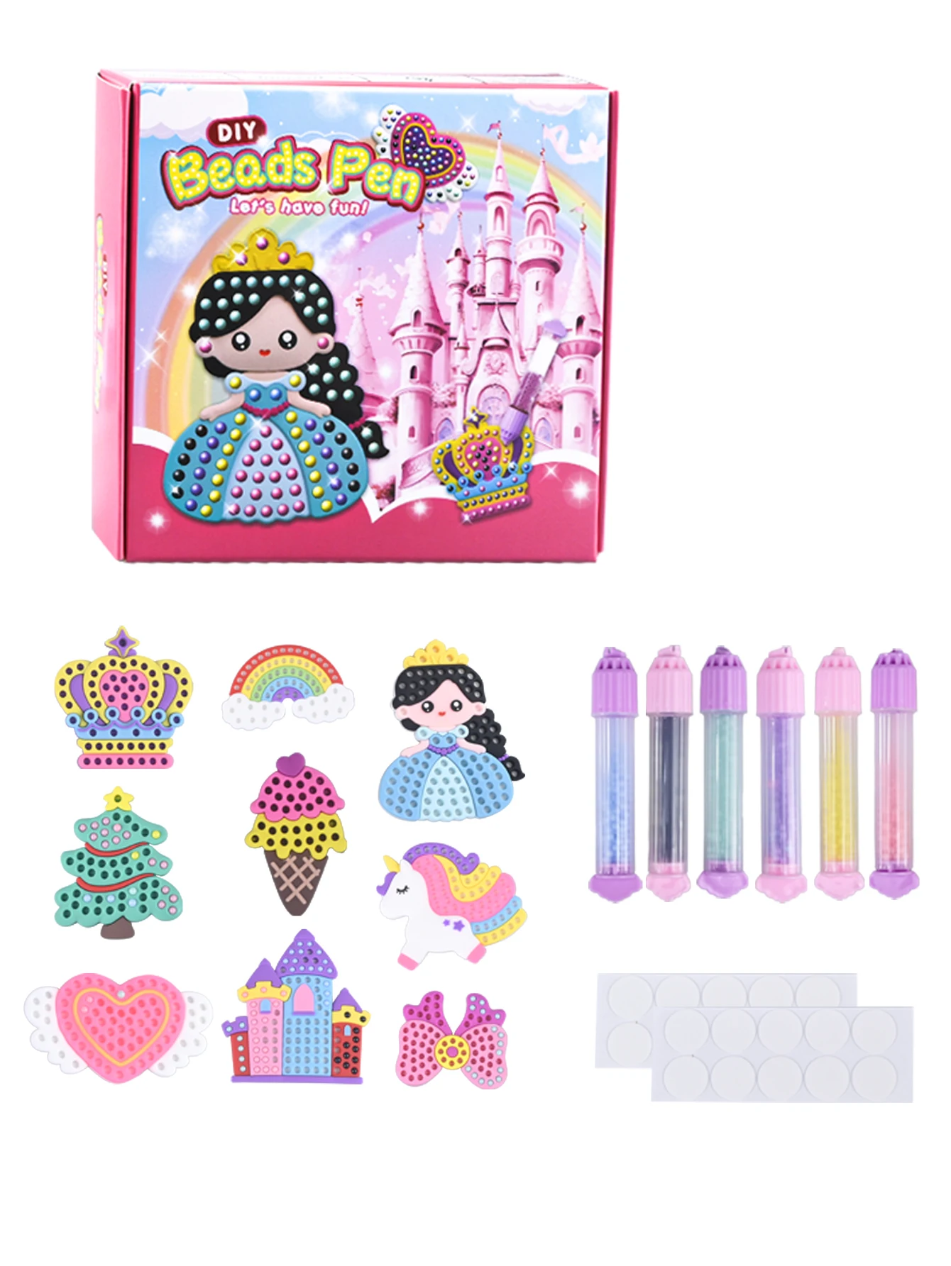 (9 Modelos) Caneta De Miçangas Para Montar, Um Presente Criativo Feito À Mão Para Meninas.