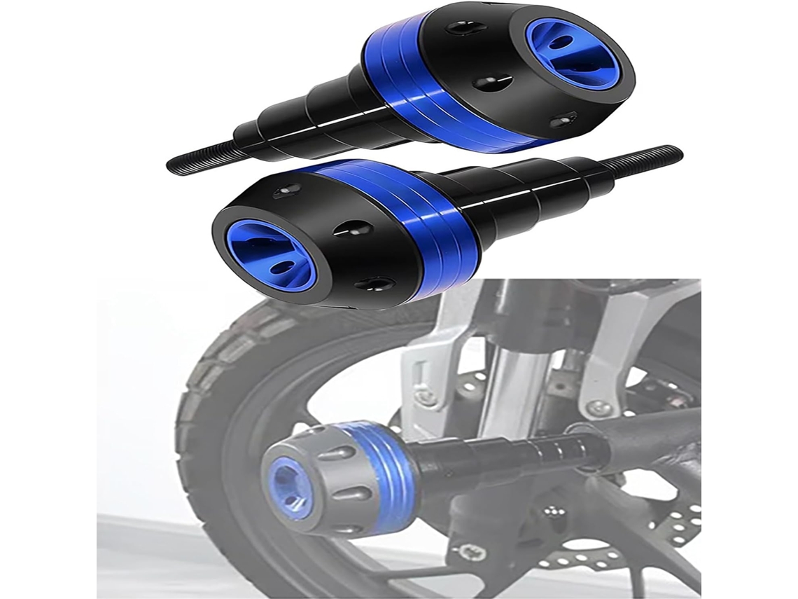 Conjunto de 2 protetores quadro para motocicleta alumínio resistente alta qualidade | S/MARCA