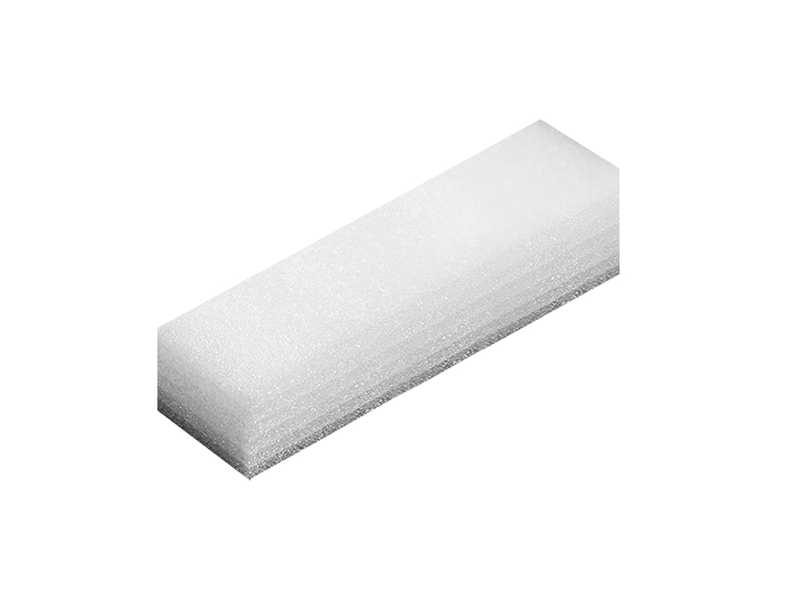 Bloco De Espuma De Pérola Branca Seca 18x4.5x4.5 Cm