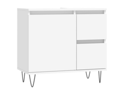 Armário de Casa de Banho Derivados de Madeira Branco MAISON EXCLUSIVE (65x33x60 cm)