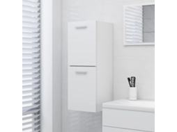Vidaxl Armário De Casa De Banho 30x30x80cm Derivados De Madeira Branco