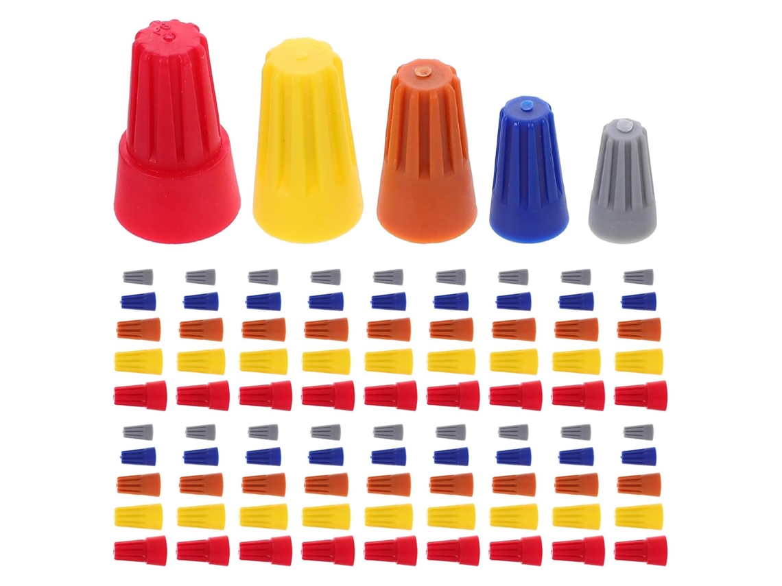 Partykindom 220-conectores Elétricos De Encaixe Rápido Com Inserção Mola, Terminais De Parafuso Isolados Para