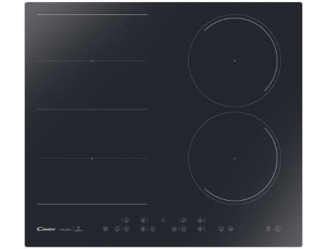 Placa de Indução CANDY CFIB 636 DV WIFI (Elétrica - 59 cm - Preto)