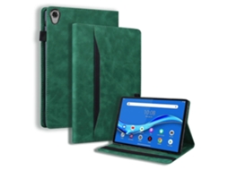 Capa De Couro Com Aba Horizontal Resistente A Impactos Para Lenovo Tab M10 Hd Gen 2 Tb-x306f, Com Suporte, Compartimentos Para Cartões, Porta-retratos