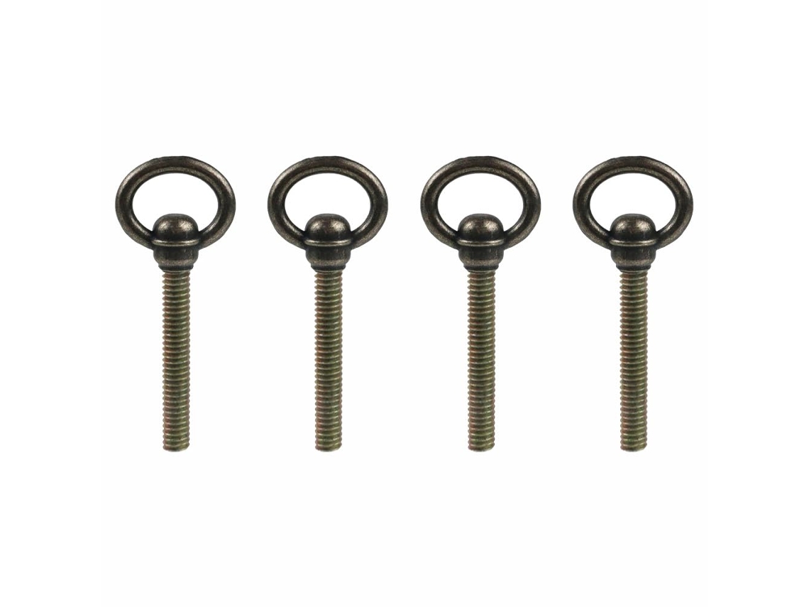 Top Max Pacote Com 4-parafusos Giratórios De Bronze M8x70mm Para Espelho, Parafusos De Montagem Para Espelhos Armário