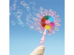 2026 juego de Varitas para Hacer Burbujas, Máquina de Burbujas Grande Y Divertida Con Plato, para Jugar Al Aire Libre, Fiestas de Cumpleaños Y Juegos.