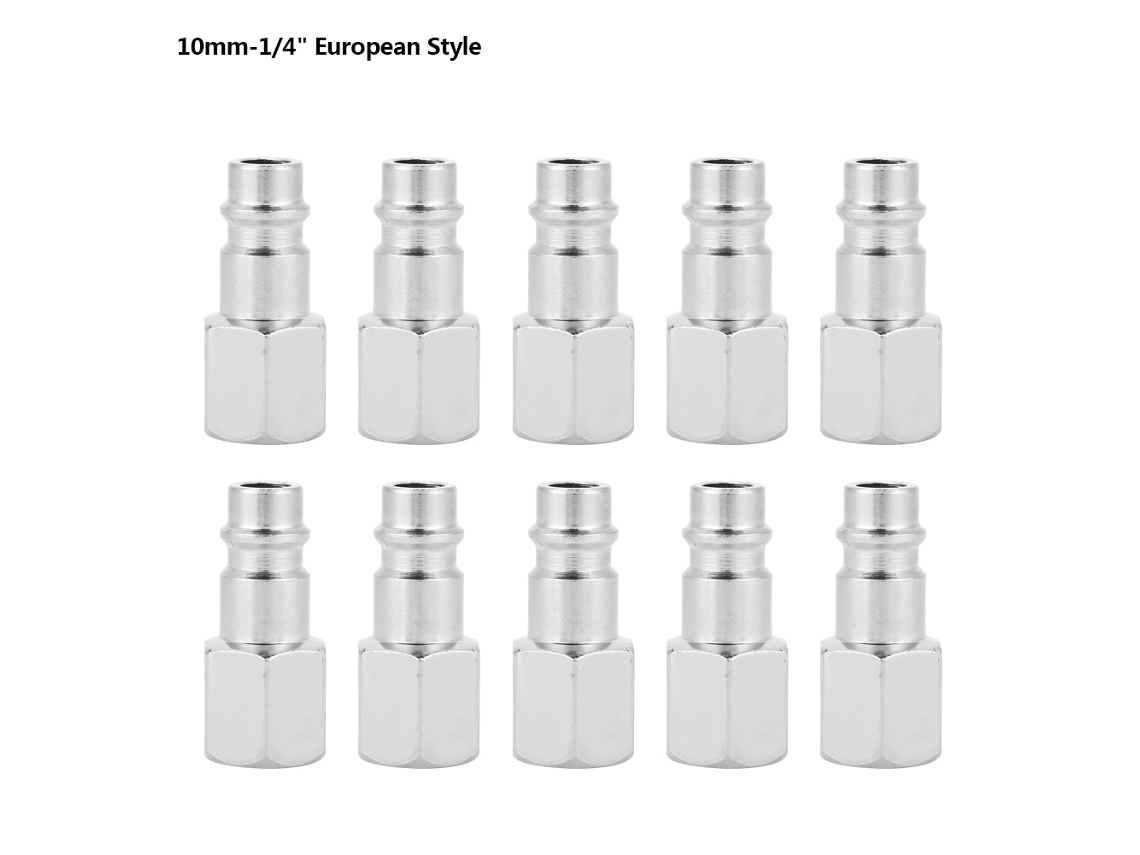 Conector Rosca Fêmea G1/4 10mm Para Mangueira De Ar Compressor Ferramentas Pneumáticas