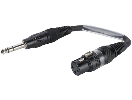 Cabo Adaptador SOMMER CABLE XLR(F)/Jack stereo 0.15m