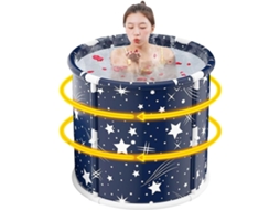 Balde Dobrável Para Adultos | Balde De Banho Portátil | Versátil | Spa Prático |