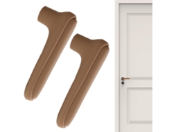 Capa Protetora De Silicone Para Maçaneta Porta, Anti Escaldante E Colisão