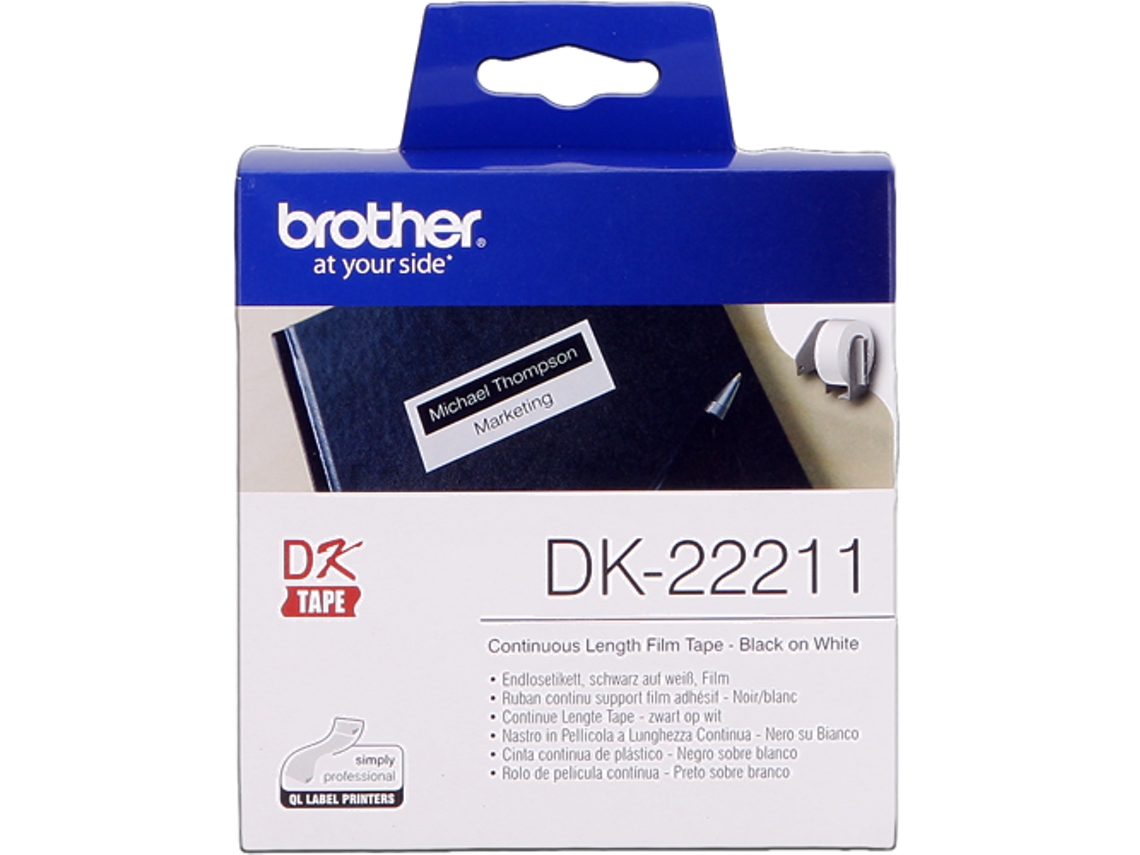 CINTA ETIQ BROTHER CONT PEL BLC 29X1524