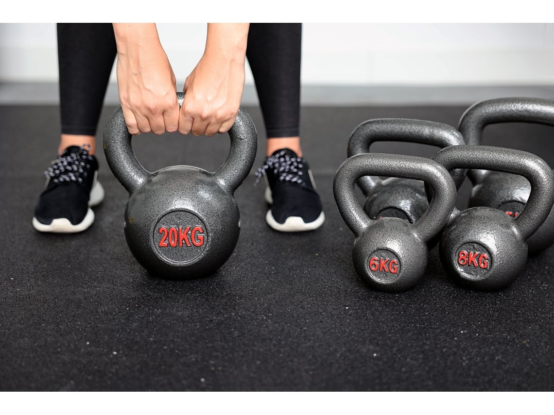 EYEPOWER Sandbag 20kg + 4 Kettlebell - Per Allenamento Forza E Functional - Con Sabbia Di Ferro - Foto 6