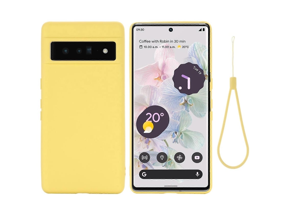 Capa Telemóvel Em Silicone Líquido Macio Com Proteção Anti-riscos Para Google Pixel 7 Elysve