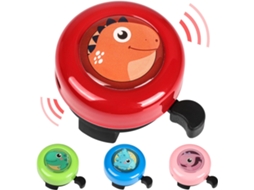 Campainha infantil para bicicleta vermelha, som alto, segurança, AQUAFORGE