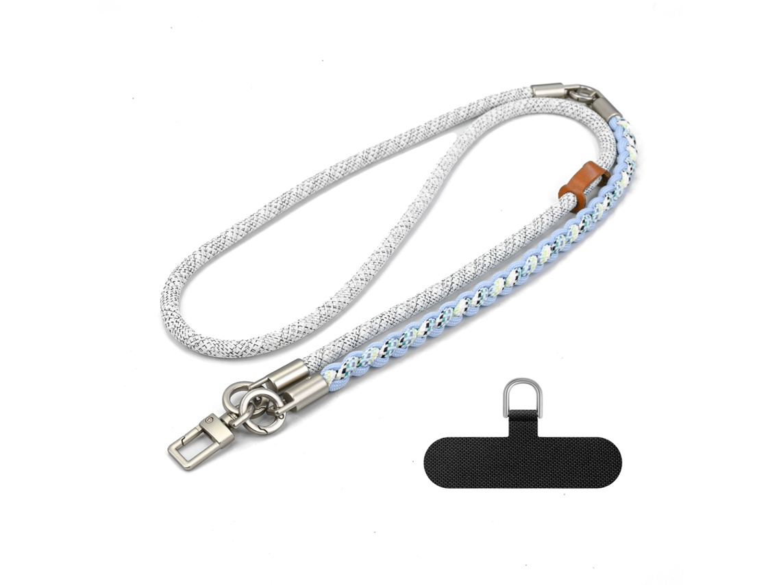 Lurelia Cordão Para Telemóvel Ajustável Anti-perda Transversal Para Pescoço 120 Cm