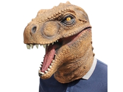 Máscara De Dinossauro T Rex, Látex, Realista, Animal, Cabeça Inteira, Para Festa De Halloween, Carnaval, Cosplay Olysi Shop
