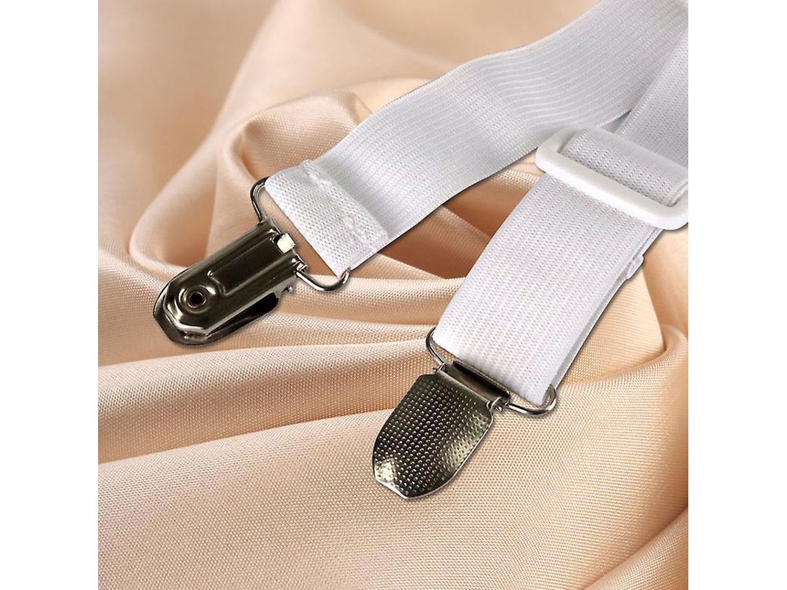 Grampos De Cama Ajustáveis ​​- Prenda Seus Lençóis Com Tiras Elásticas