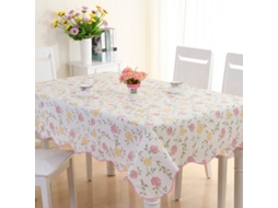 KOFIHETY Toalha De Mesa Retangular Para Interior E Exterior, Tecido Floral Primavera/verão