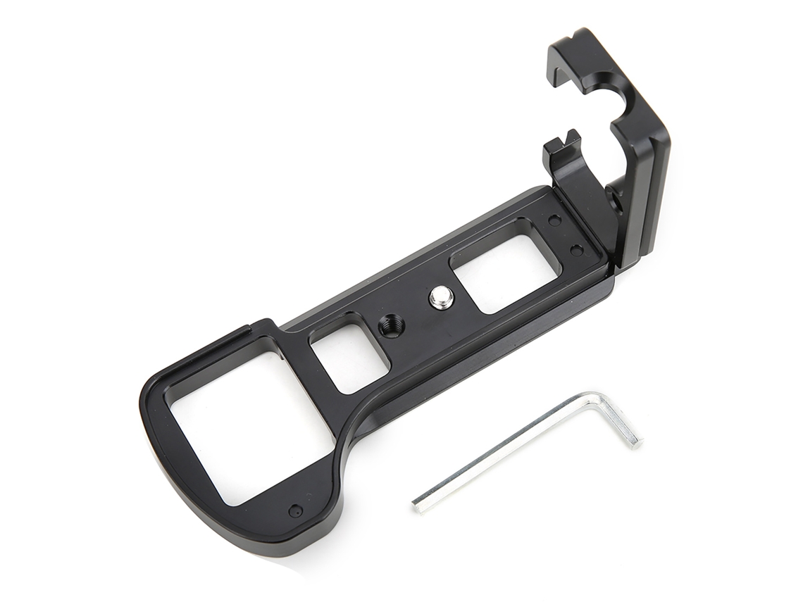 Placa De Liberación Rápida En L De Aleación De Aluminio Con Asa Para Cámara Mirrorless A6500 Ilce‑6500