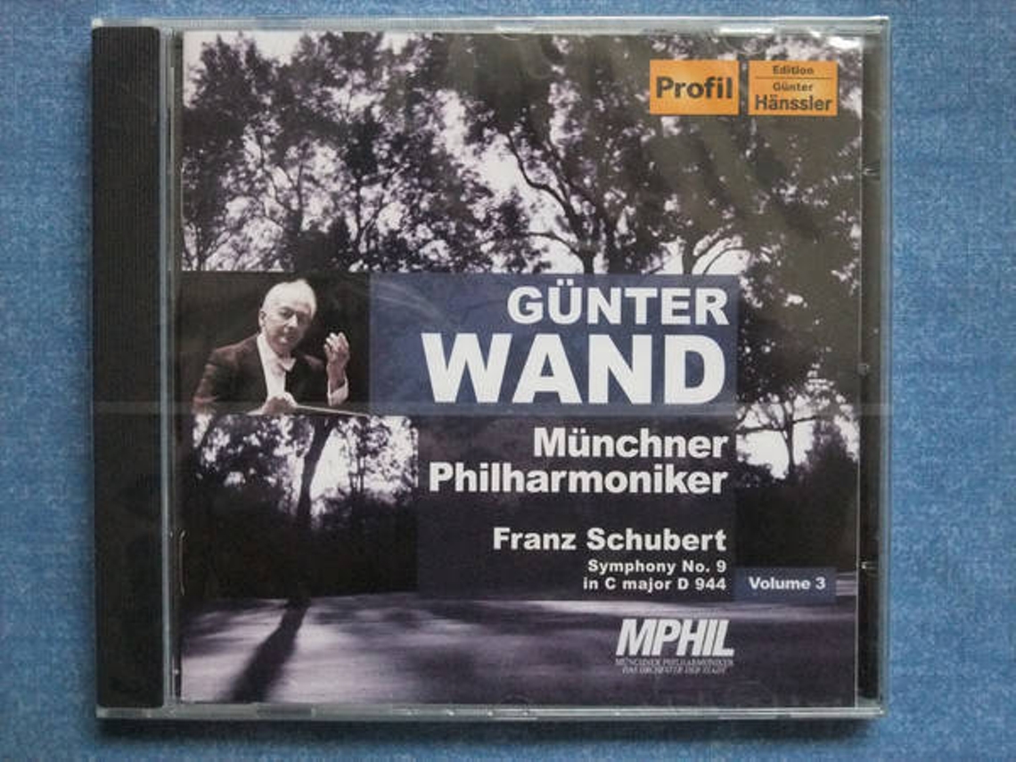 CD Schubert - Symphony No 9-Guenter Wand - Muenchner Philharmoniker