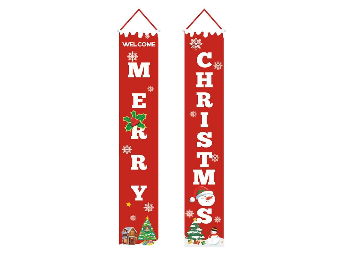 Laxiscreed Cortina Natalícia Decorativa Para Portas, Ideal Para Ambiente Festivo E Aconchegante Em Casa