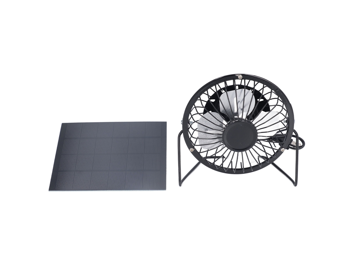 Laxiscreed Ventoinha Solar 3w 6v, Carregador De Telemóveis, Energia Sustentável E Prática Para Uso Ao Ar Livre