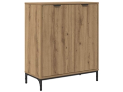 Aparador | Buffet Carvalho Artesanal 69,5 X 33 X 82 Cm Madeira Processada