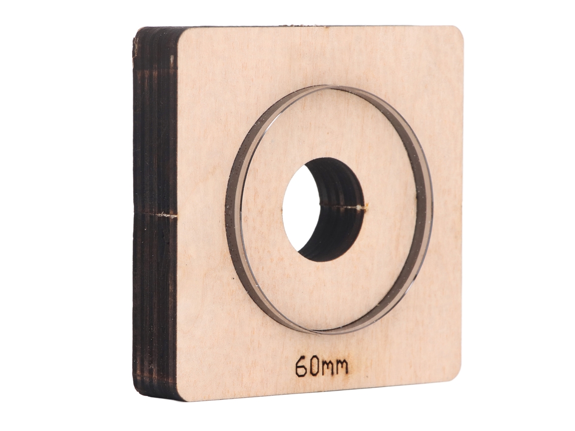Mold De Corte De Couro Redondo 60mm Aço Liga Alta Dureza Ferramenta De Punch