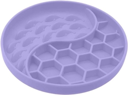 Tigela Antiderrapante para Alimentação Lenta de Cães, de Quebra cabeça para Ração, de Silicone Compacta e Confortável AQUAFORGE