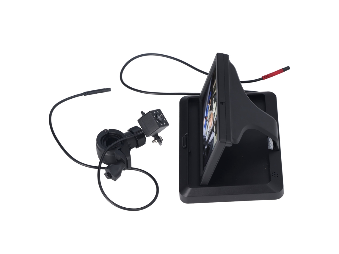 Primerox câmera de Carro para Bebê com Visão Noturna 140°, Monitor 4.3", Segura e Estável