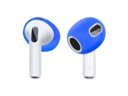 Capa Para Airpods3, Ponteiras De Silicone De Substituição, 3 Pares (azuis) Spqment