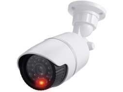 2026-câmera Cctv Falsa Com Led Vermelho Piscante, Impermeável, Segurança Externa E Interna